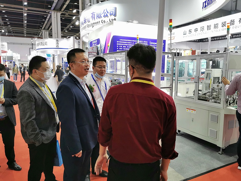 ezweb平衡机参加中国小电机展